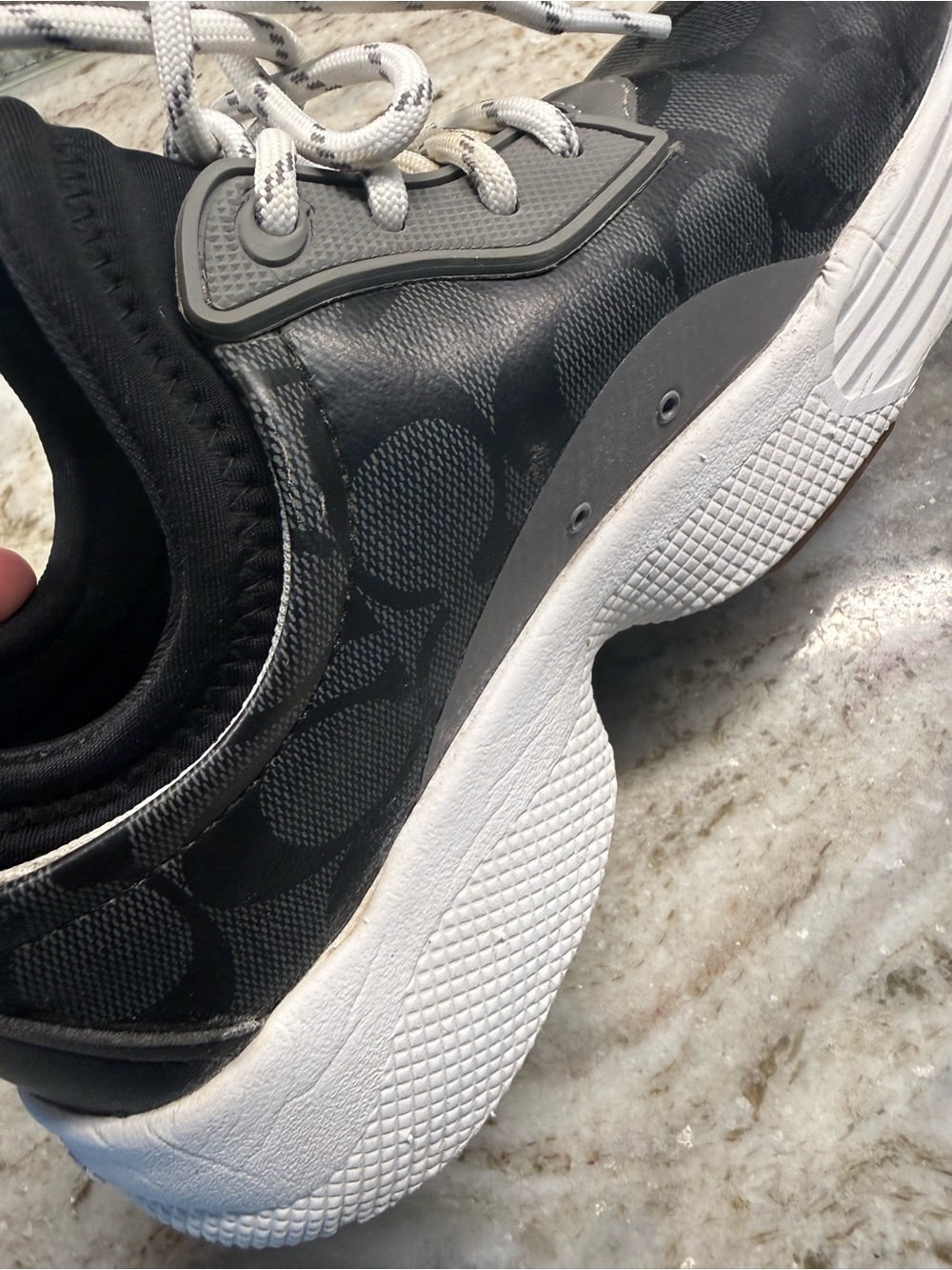 Coach Logo Women's
Sneakers_Signature Tech
Runner_Grey Black_Running
Shoes~7.5 - Picture 12 of 15
